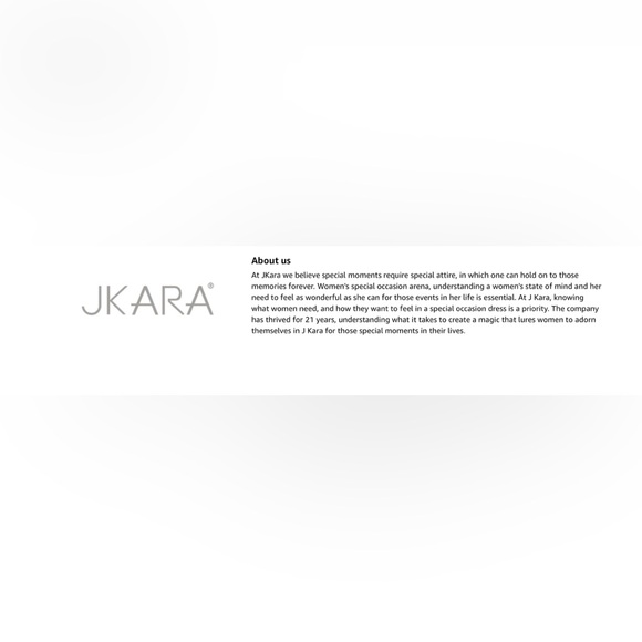 J Kara Women's Scoop Neck Cap Sleeve Beaded Bodice Popover Flare Dress- SIZE 8 - Picture 7 of 7